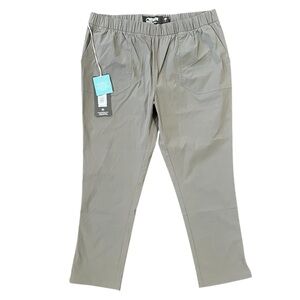 Mountain Khakis Women’s Gray Canton Straight Fit Pants L NWT